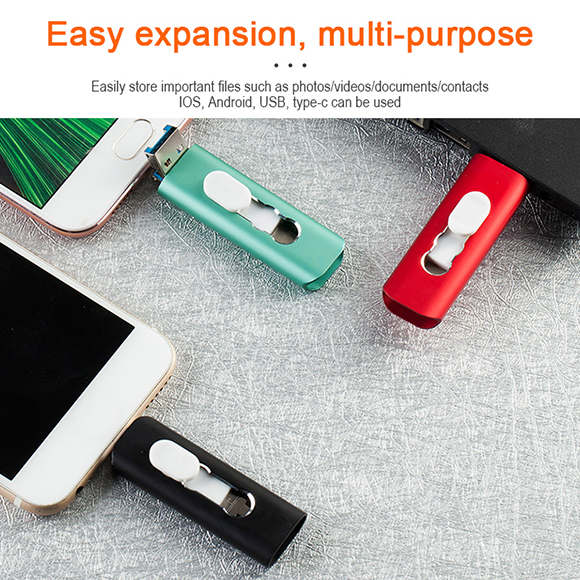 2020 new arrival High speed type c lighting usb drive for iphone for andriod for pc LWU1159